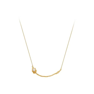 Pearl Flower Necklace