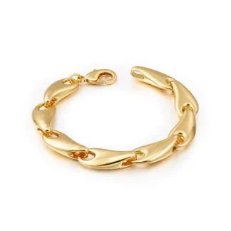 Tree Trunk Wave Bracelet