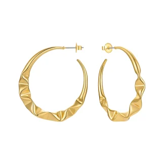 Irregular Hoop Earrings