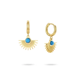 Twinkle Star Drop Earrings