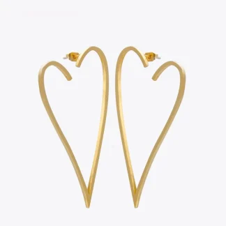 Bold Heart Earrings
