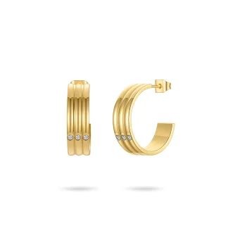 Stripe Stud Earrings