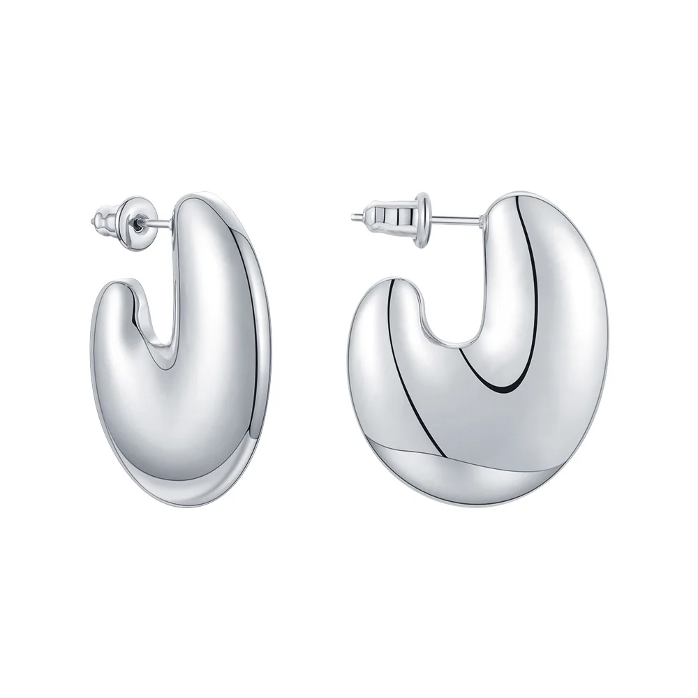 Irregular Stud Earrings - Image 6