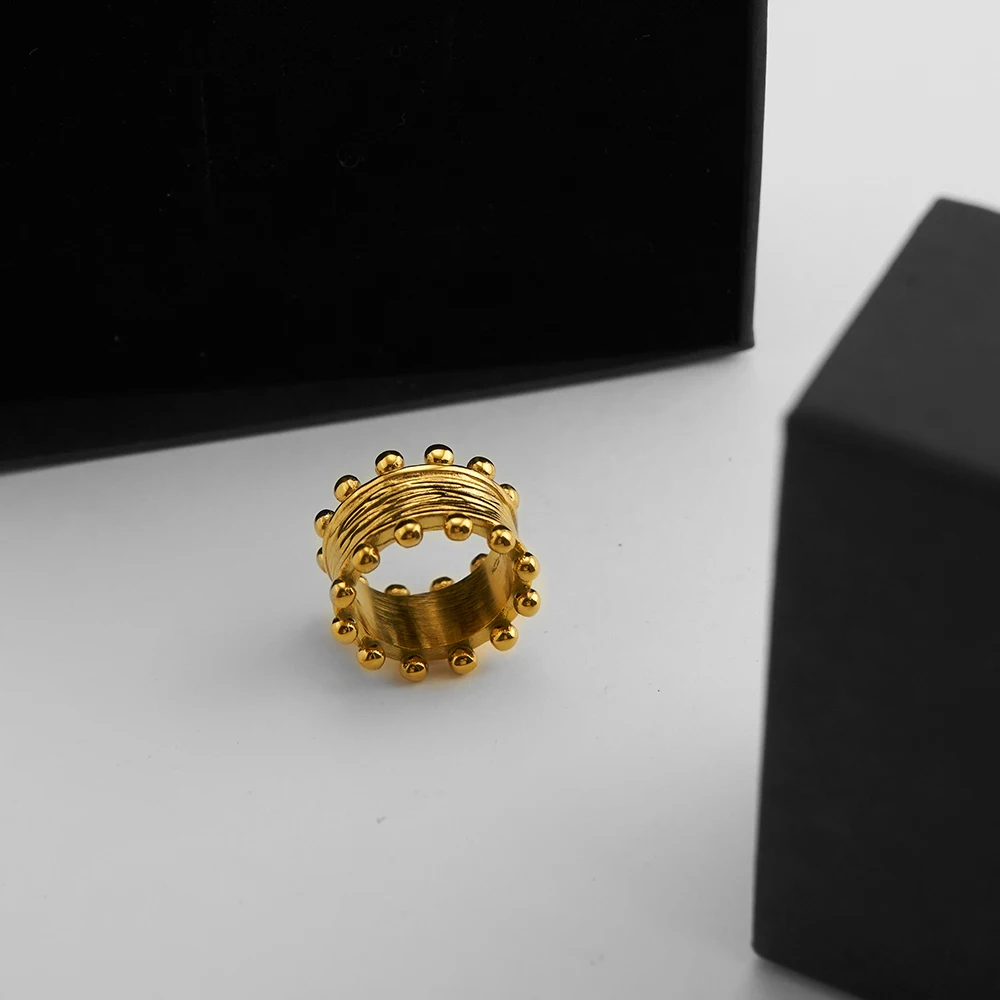 Bead Unisex Ring - Image 4