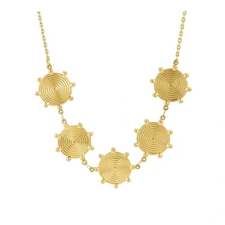 Spiral Chain Necklace