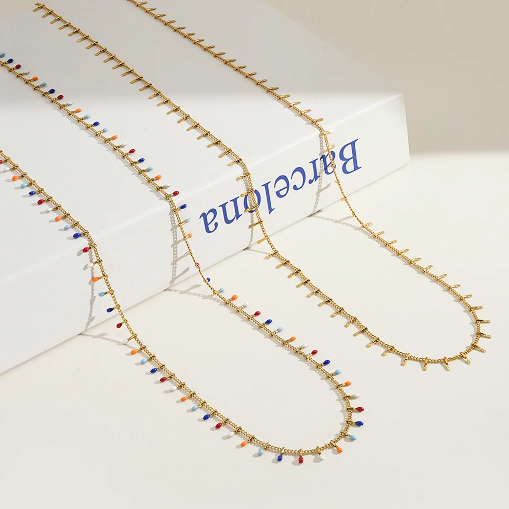 Colorful Drip Belly Chain - Image 4