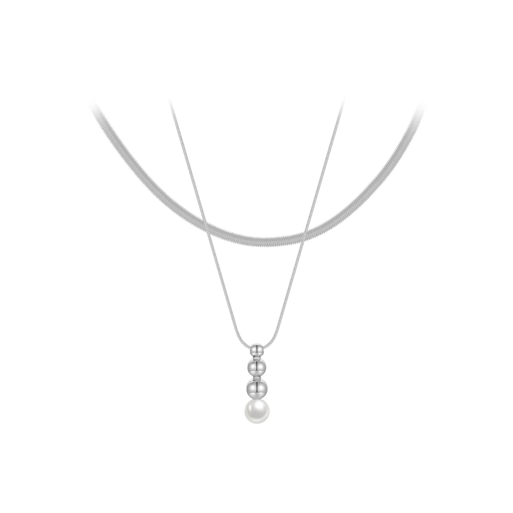 Snake Pearl Necklace - Image 5