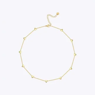 Luck Heart Clavicle Necklace