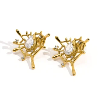 Spider Series Stud Earrings