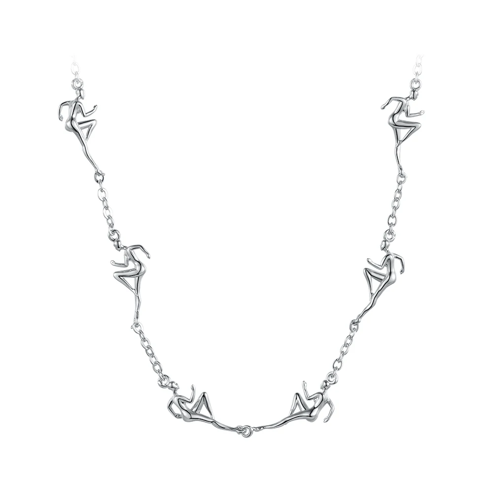 Athlete Dancer Figure Necklace - Image 7