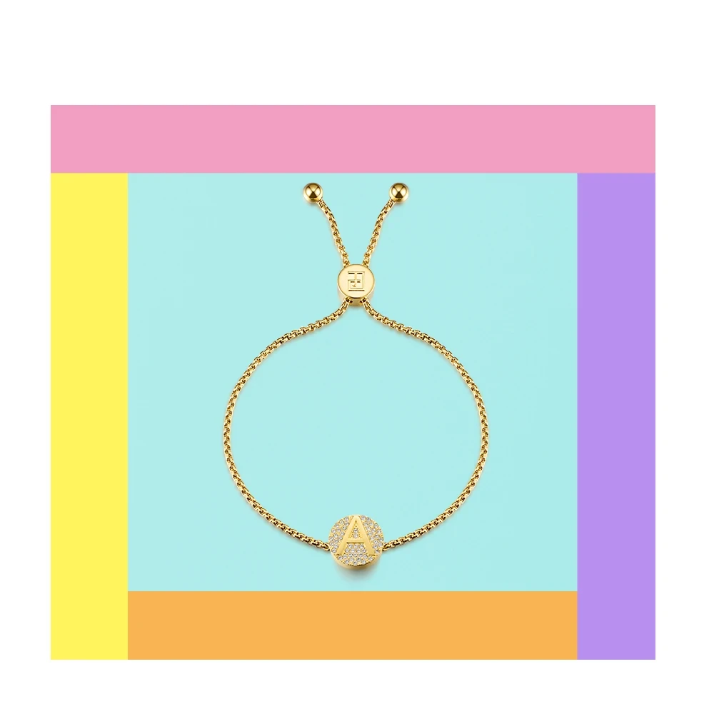 Initial Charm Bracelet - Image 3