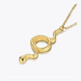 Snake Pendant Necklace