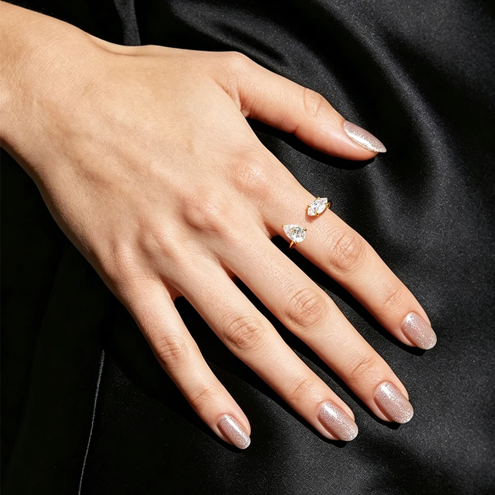 Open Zircon Ring - Image 2