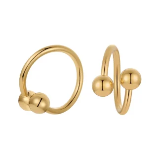Ball Ear Cuff