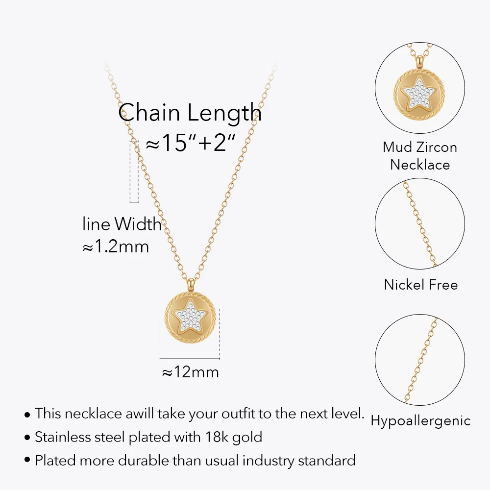 Mud Zircon Series Necklace - Image 7