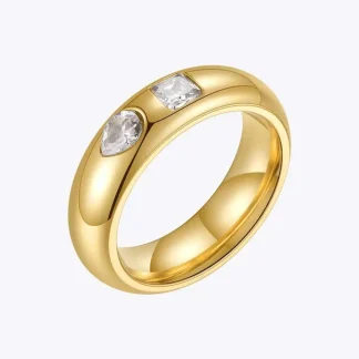 Zircon Wedding Ring