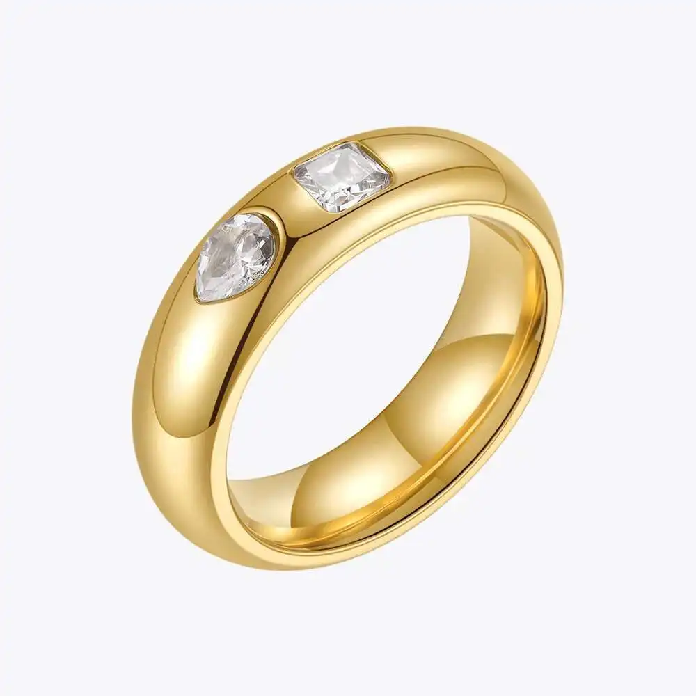 Zircon Wedding Ring