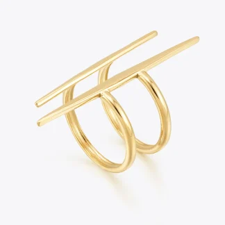 Curved Adjustable Open Ring