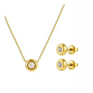 Zircon Chain Necklace