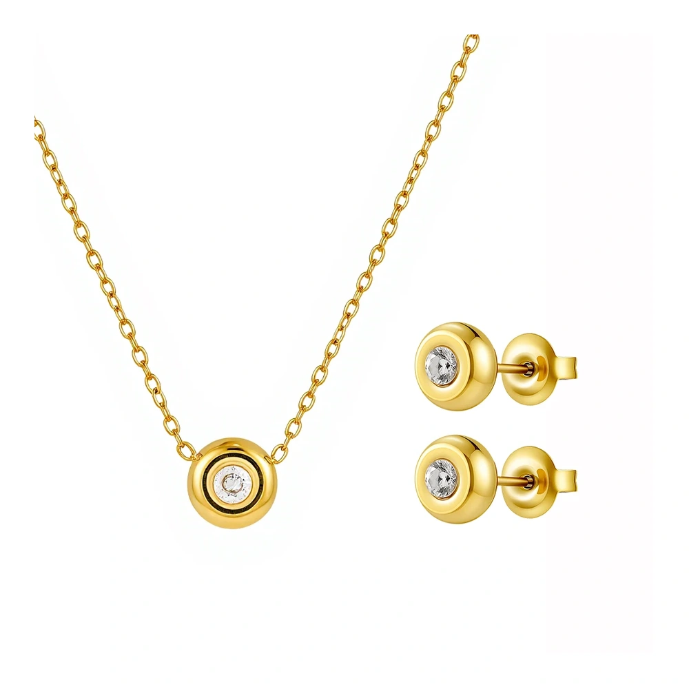 Zircon Chain Necklace