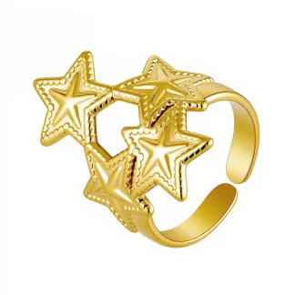 Star Open Ring