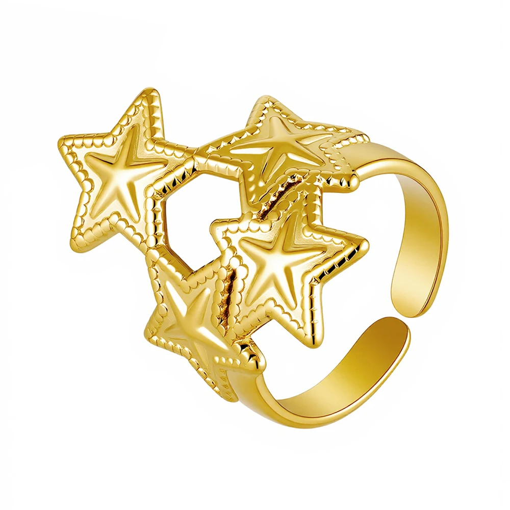 Star Open Ring
