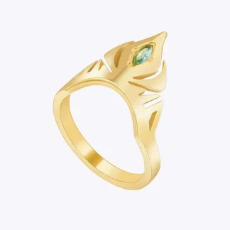Crown Zircon Ring