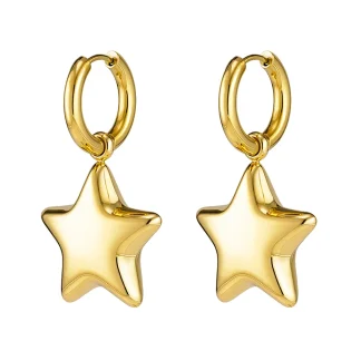 Star Drop Earrings