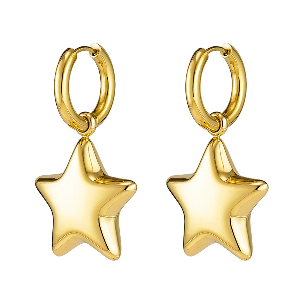 Star Drop Earrings