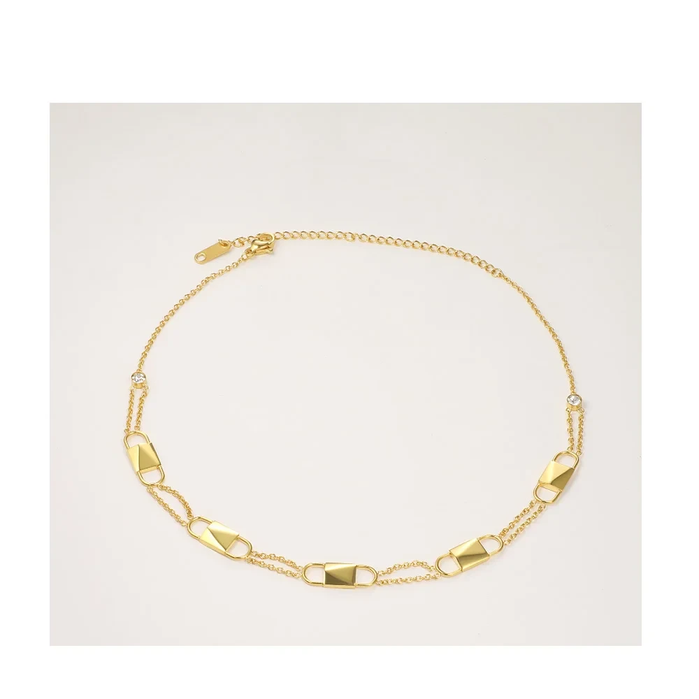 Lock Crystal Necklace - Image 6