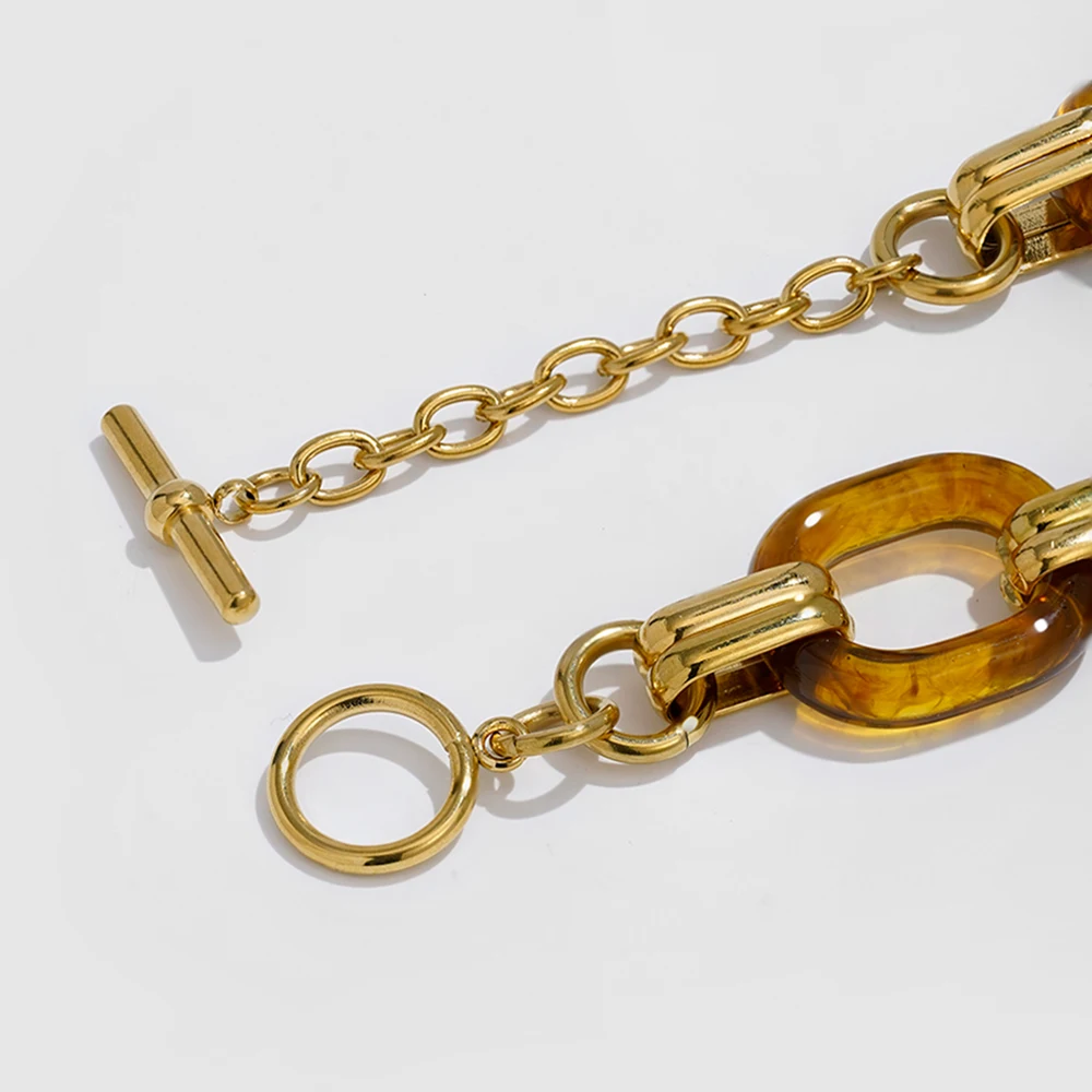Amber Resin Bracelet - Image 3