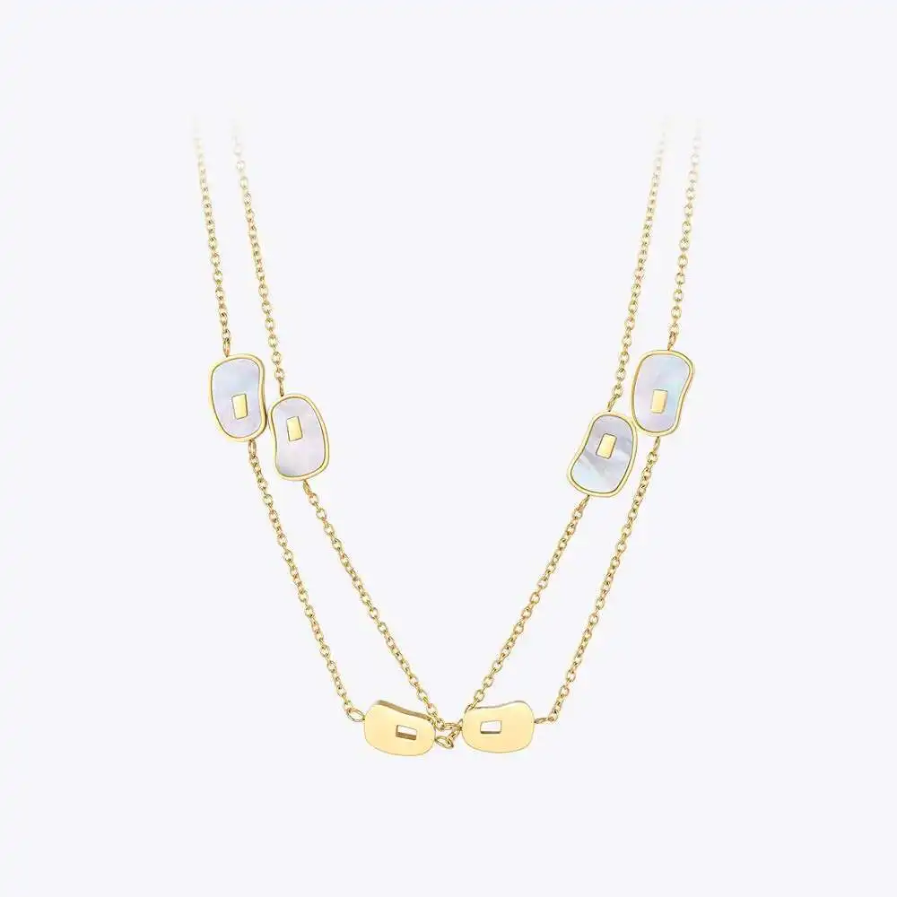 Irregular Natural Conch Necklace