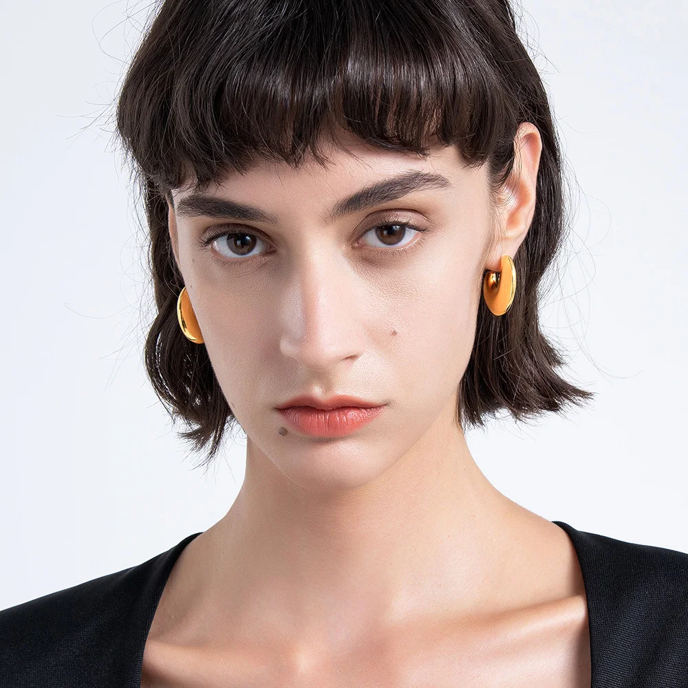 Irregular Stud Earrings - Image 3