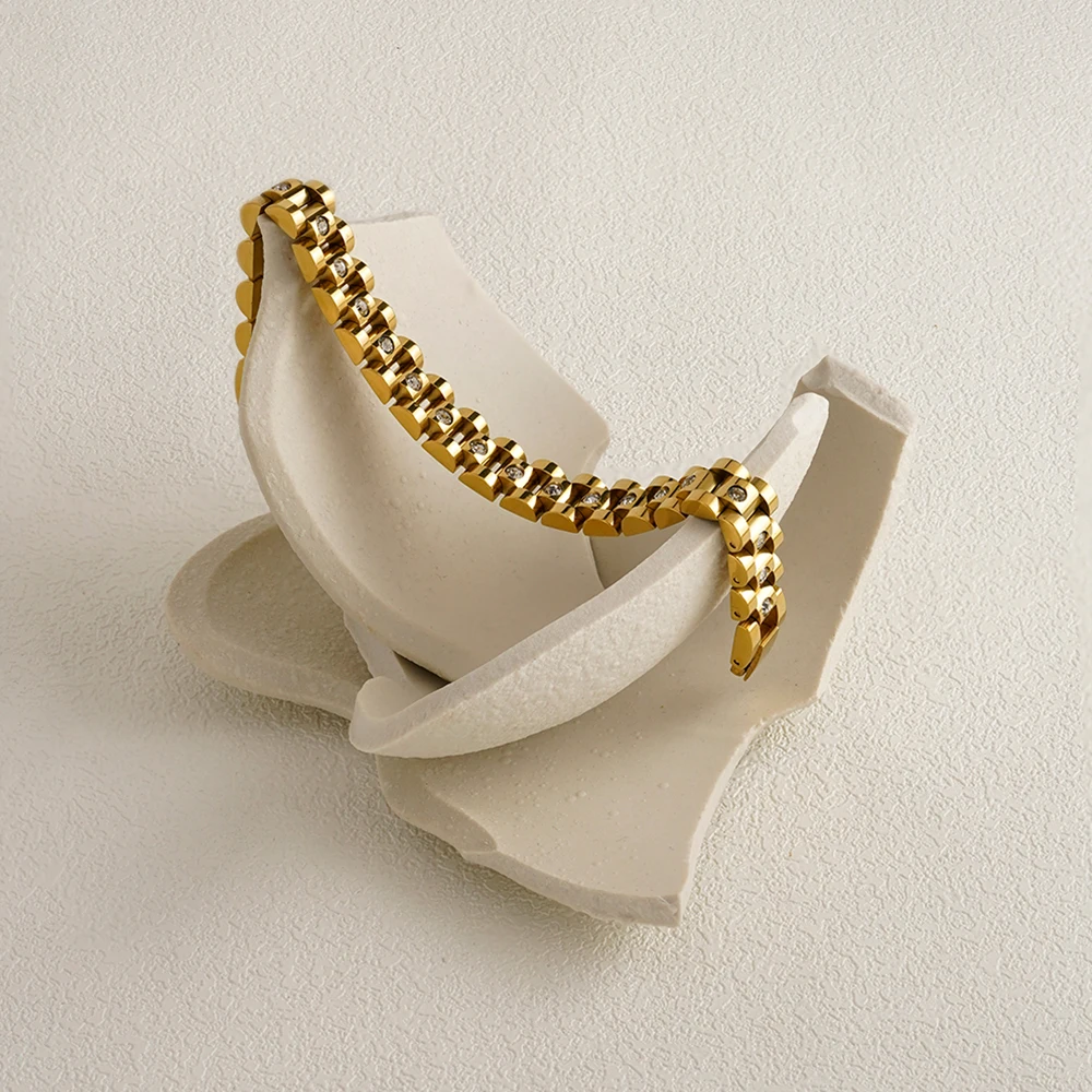 Watch Strap Zircon Bracelet - Image 3