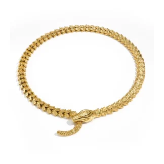 Thick Snake Necklace
