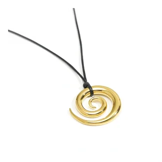 Spiral Pendant Necklace