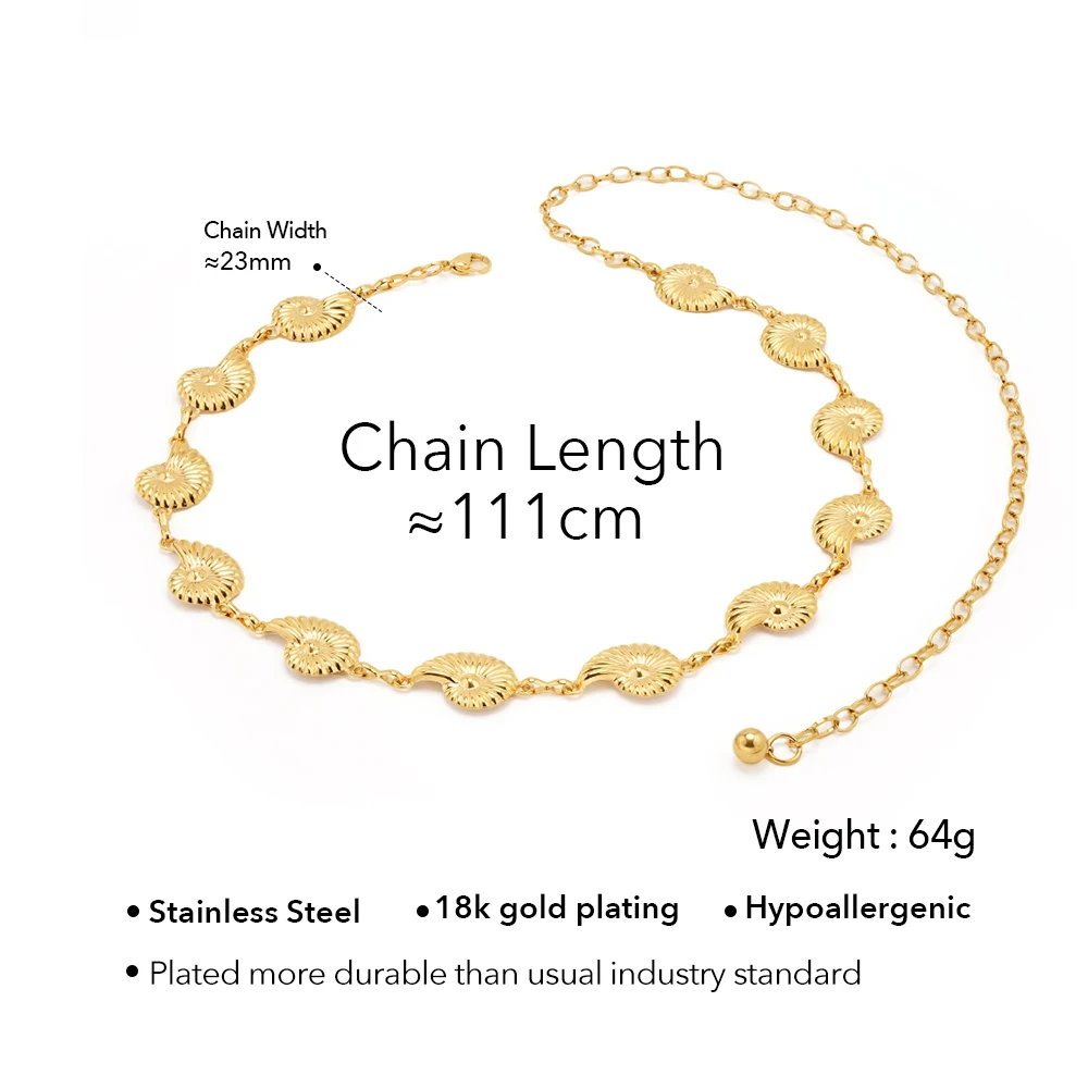 Summer Conch Belly Chain - Image 9