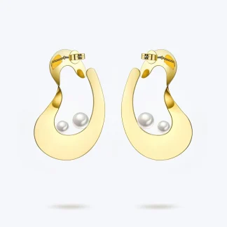 Ripple Drop Earrings