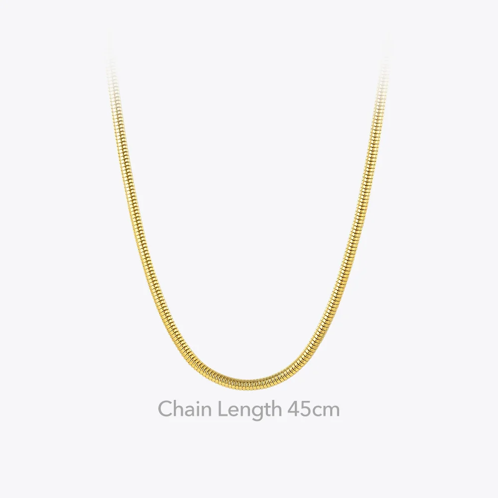 Hip Hop Snake Bone Necklace - Image 2
