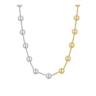 Two Tone Color Necklace