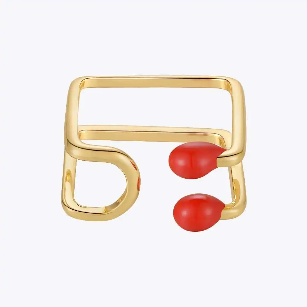 Cute Matchstick Rings