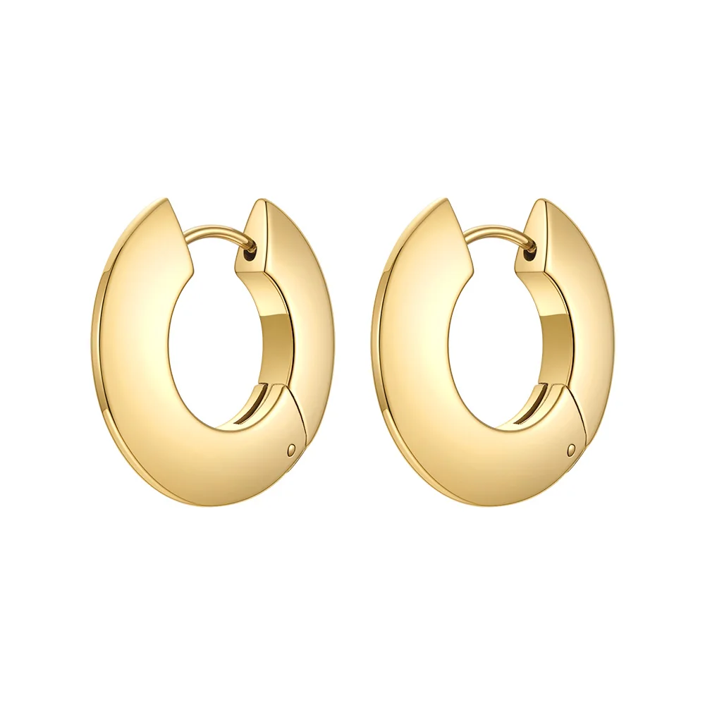 Circle Stud Earrings