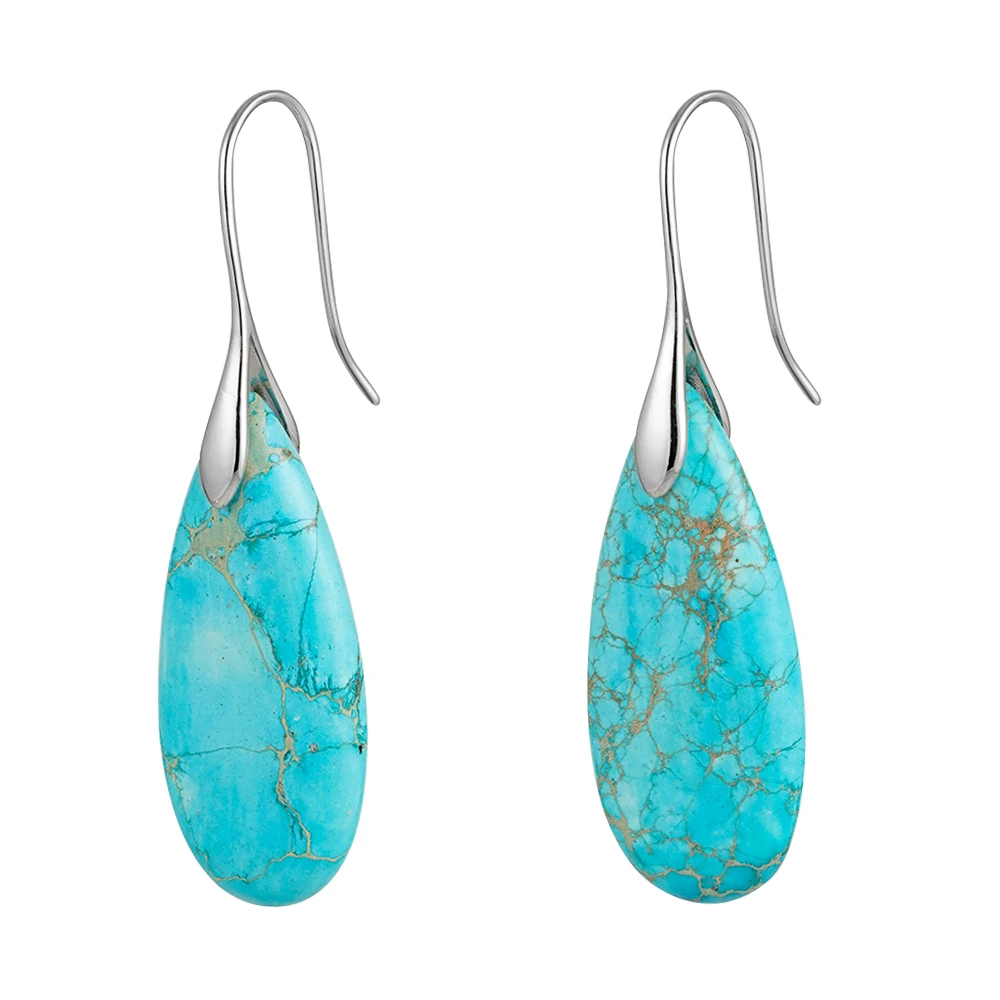Resin Emperor Stone Stud Earrings - Image 20