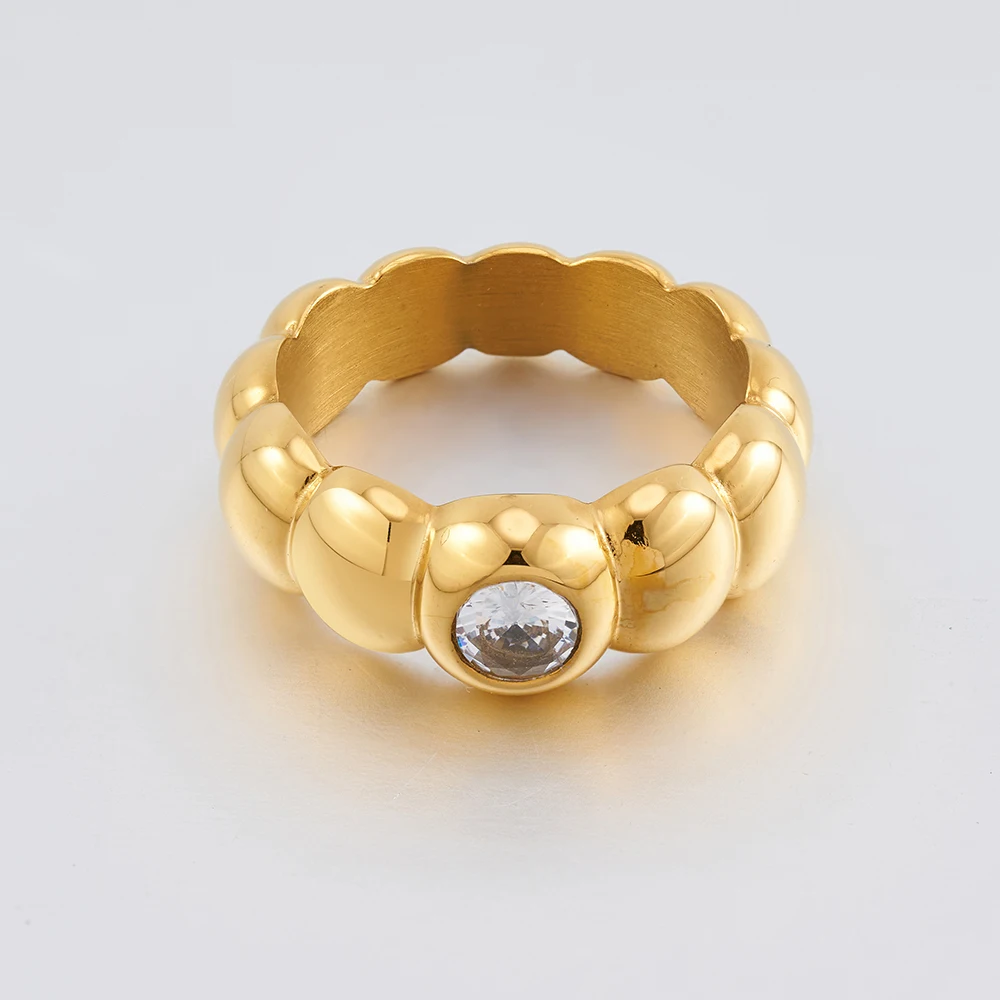 White Zircon Ring - Image 2
