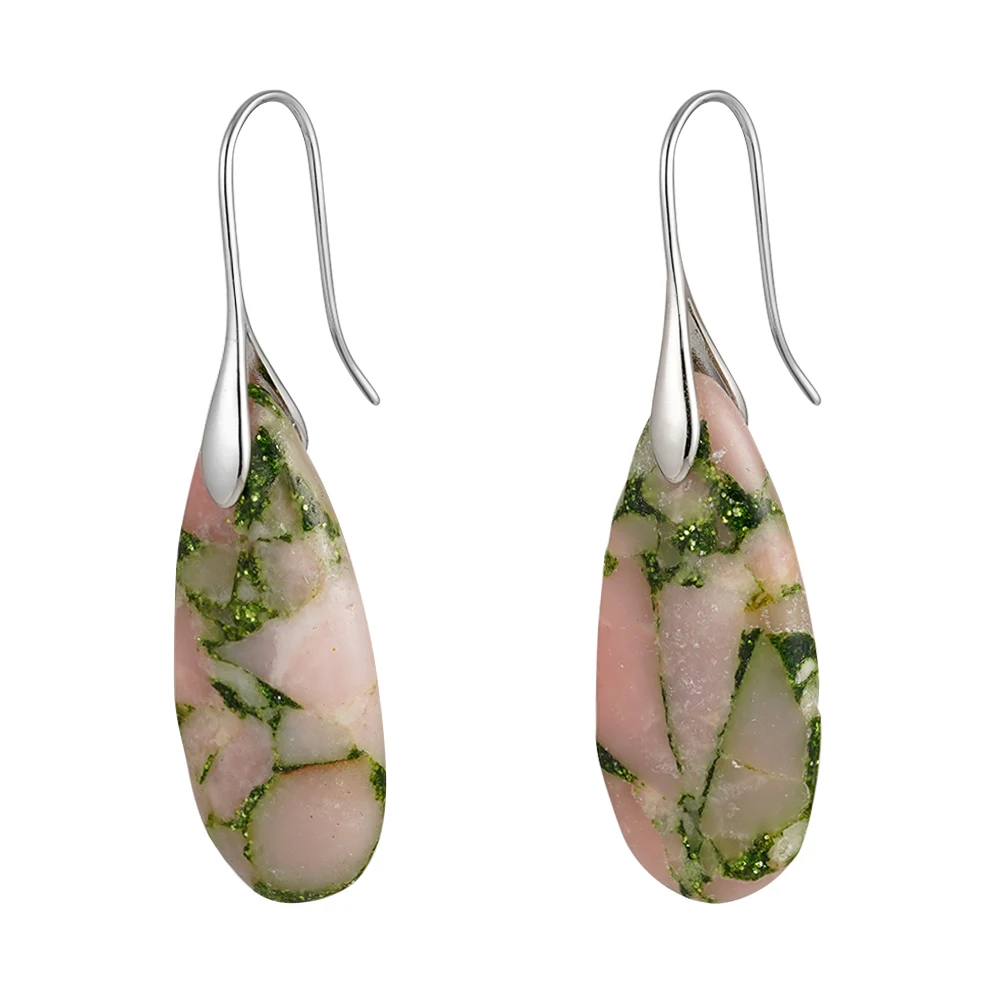 Resin Emperor Stone Stud Earrings - Image 10