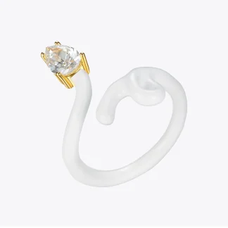 Snake-Shaped Irregular Ring