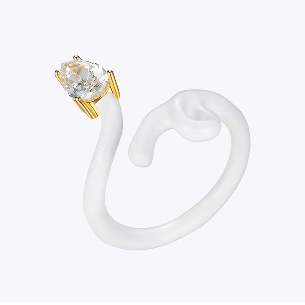 Snake-Shaped Irregular Ring