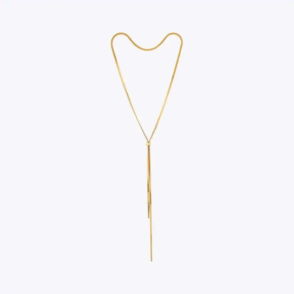 Double Layer Sliding Necklace - Image 4