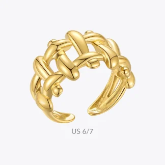 Weave Knot Ring