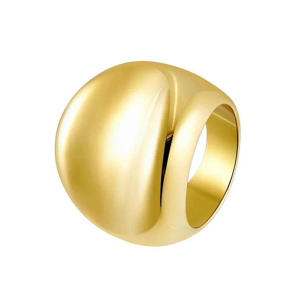 Glossy Concave Ring